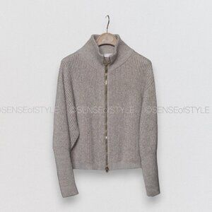 Brunello Cucinelli Cashmere Cardigan Sweater Metallic Knit Women size M